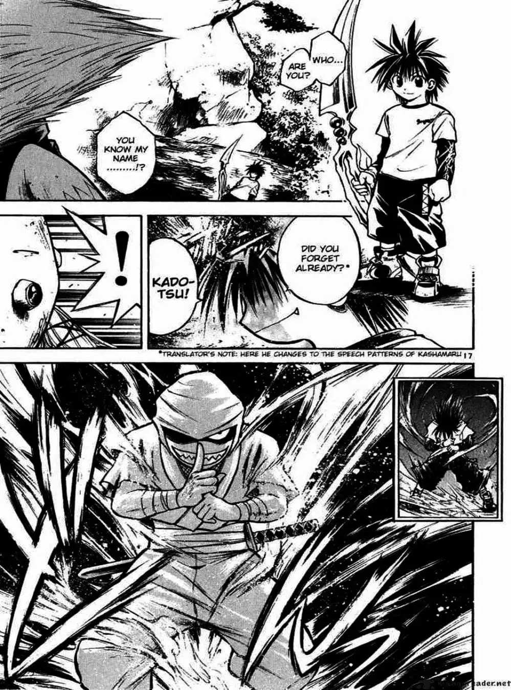 Truyện Tranh Ngọn Lửa Recca - Flame Of Recca trang 9