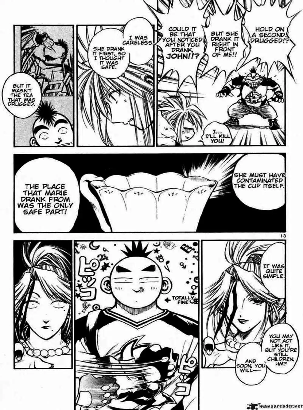 Truyện Tranh Ngọn Lửa Recca - Flame Of Recca trang 9