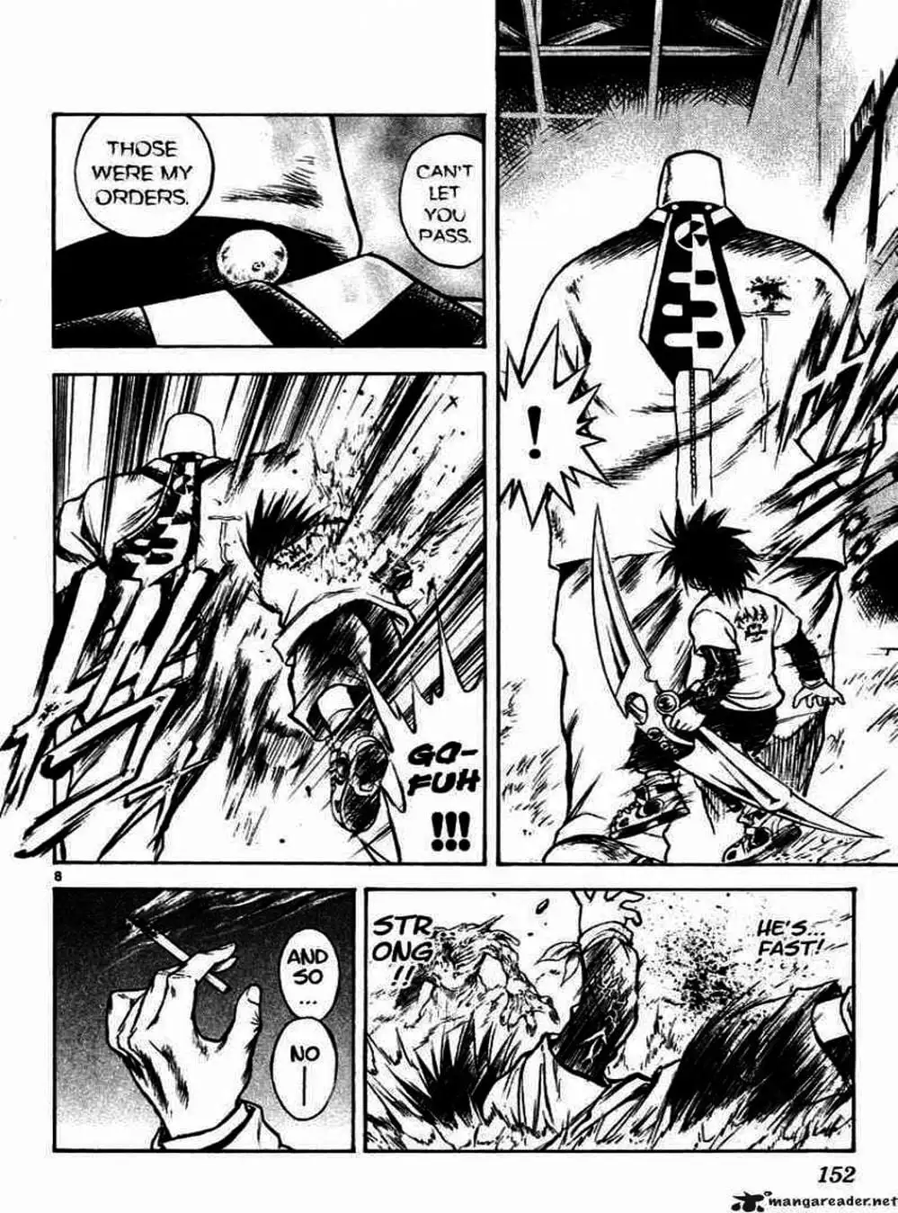 Truyện Tranh Ngọn Lửa Recca - Flame Of Recca trang 9