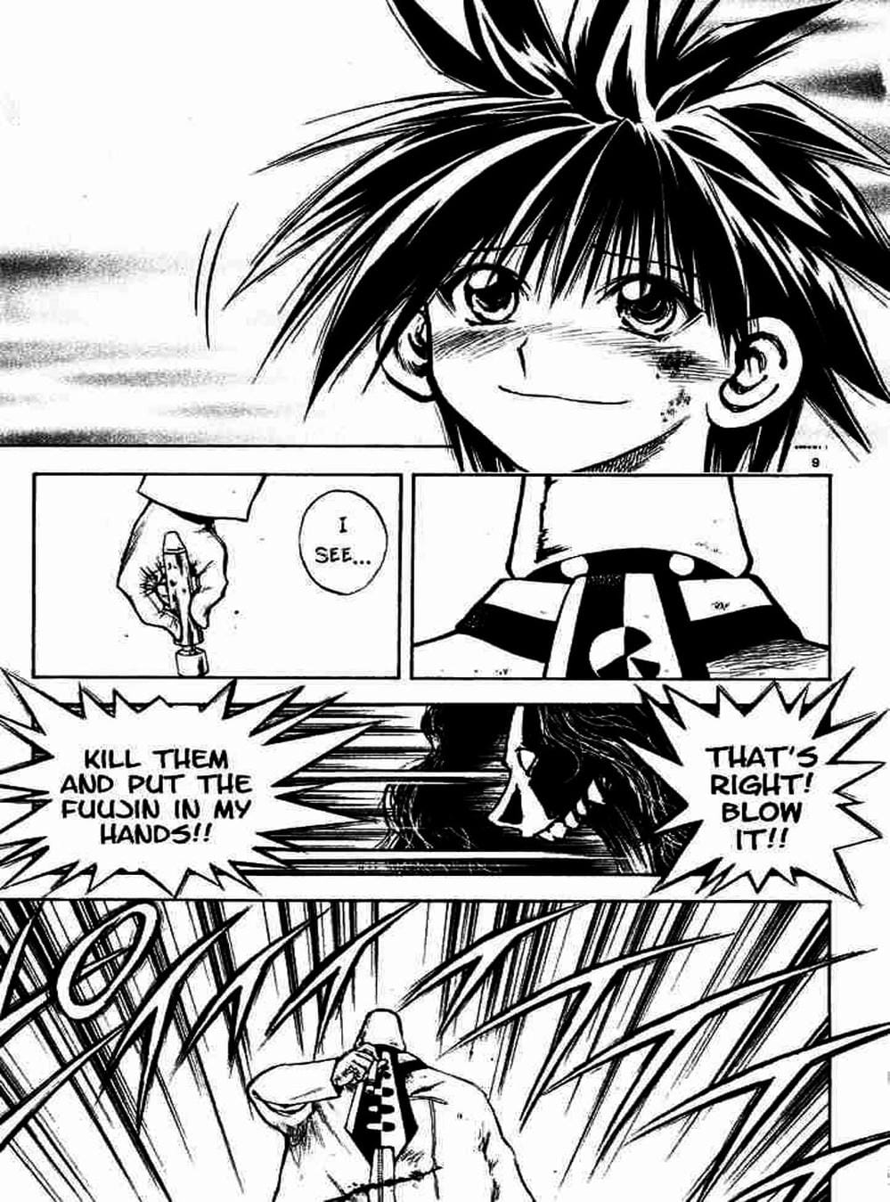 Truyện Tranh Ngọn Lửa Recca - Flame Of Recca trang 9