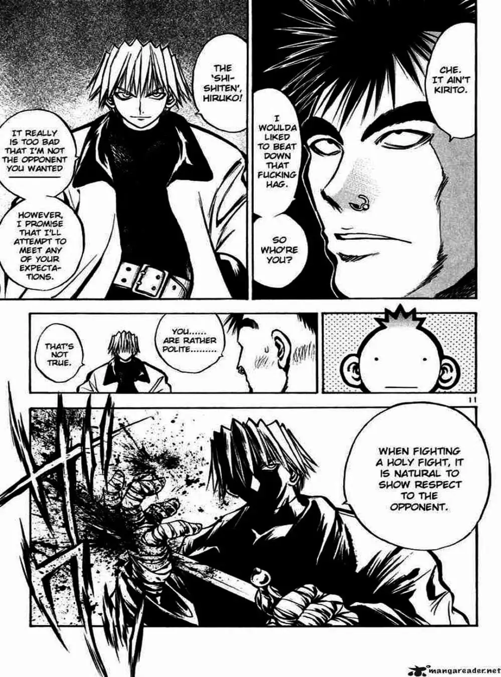 Truyện Tranh Ngọn Lửa Recca - Flame Of Recca trang 9