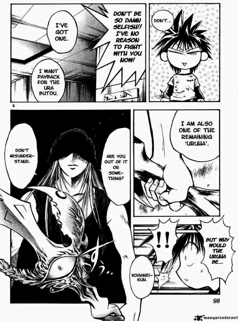 Truyện Tranh Ngọn Lửa Recca - Flame Of Recca trang 9