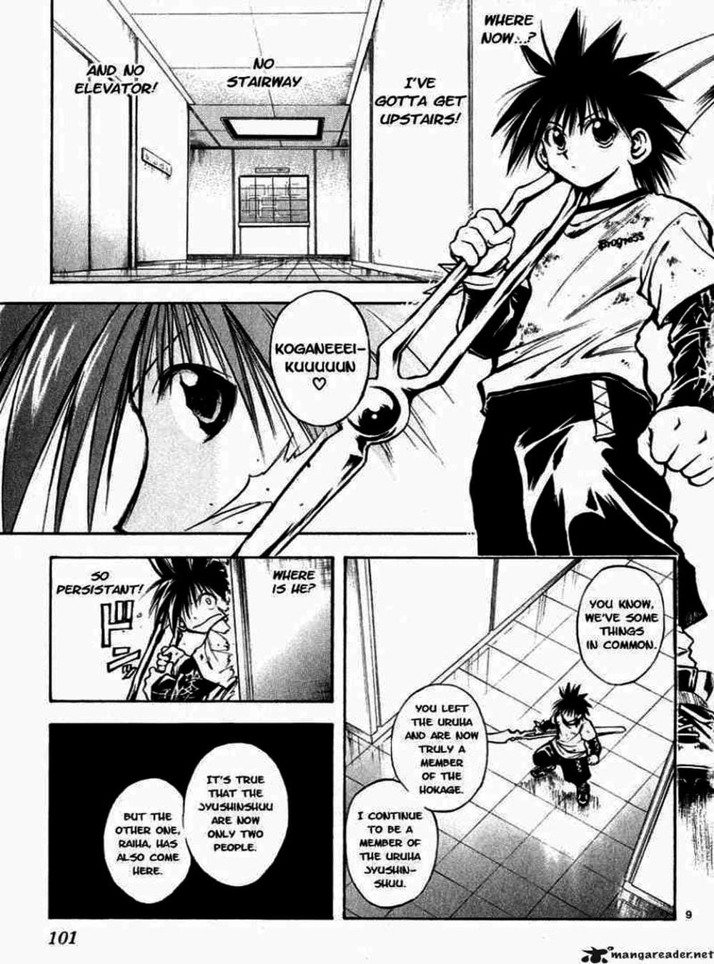 Truyện Tranh Ngọn Lửa Recca - Flame Of Recca trang 9