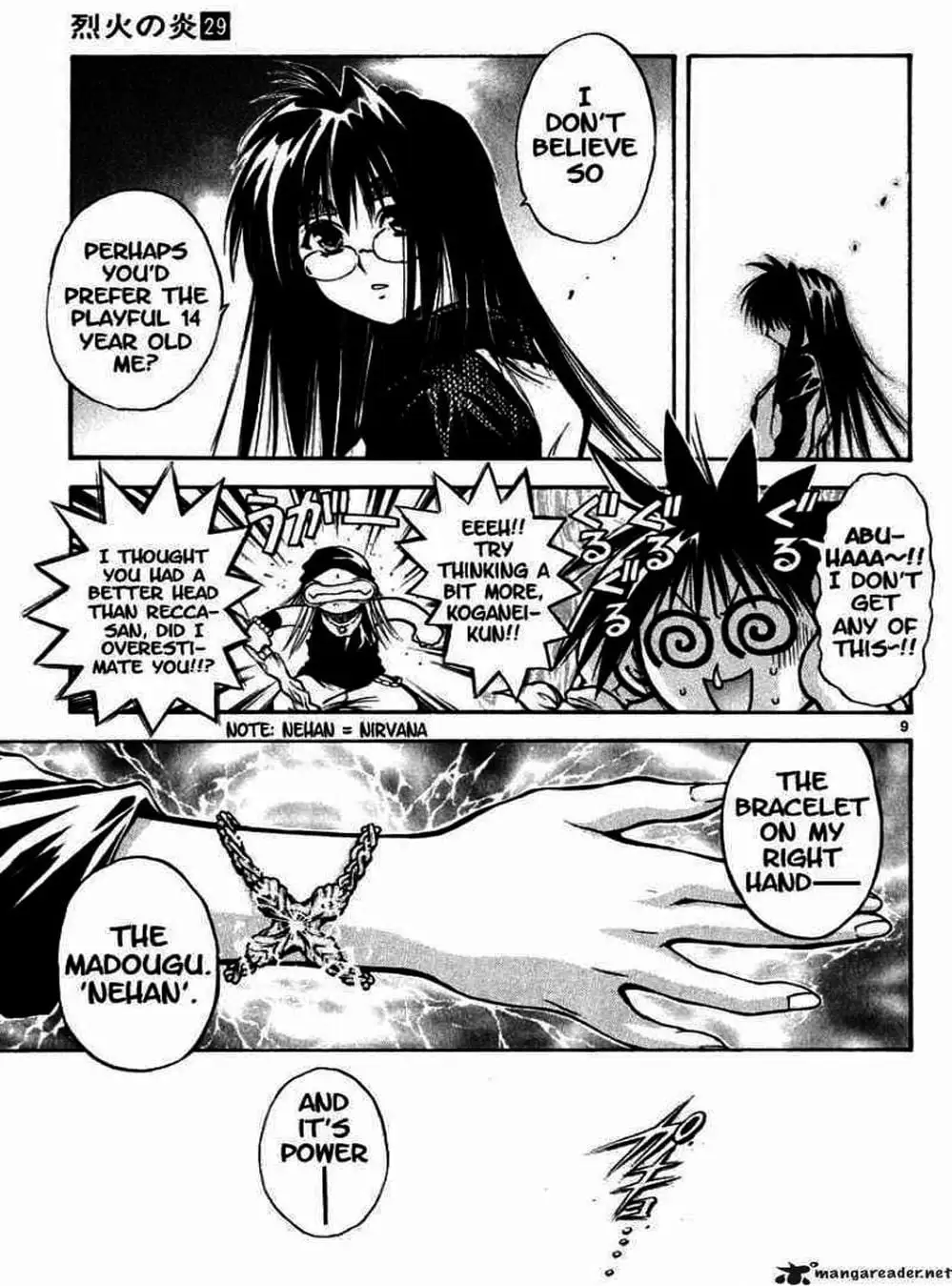 Truyện Tranh Ngọn Lửa Recca - Flame Of Recca trang 9