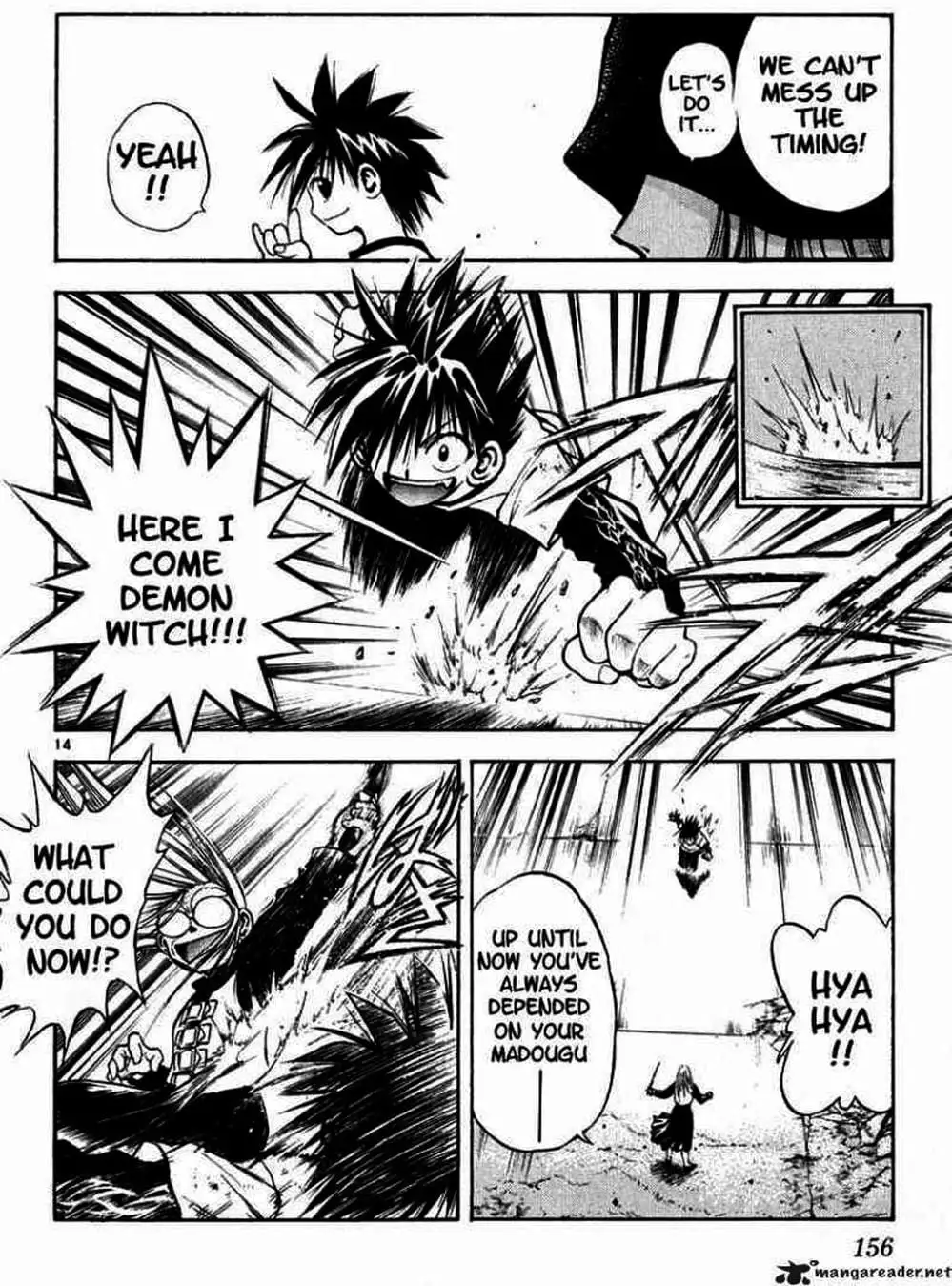 Truyện Tranh Ngọn Lửa Recca - Flame Of Recca trang 9