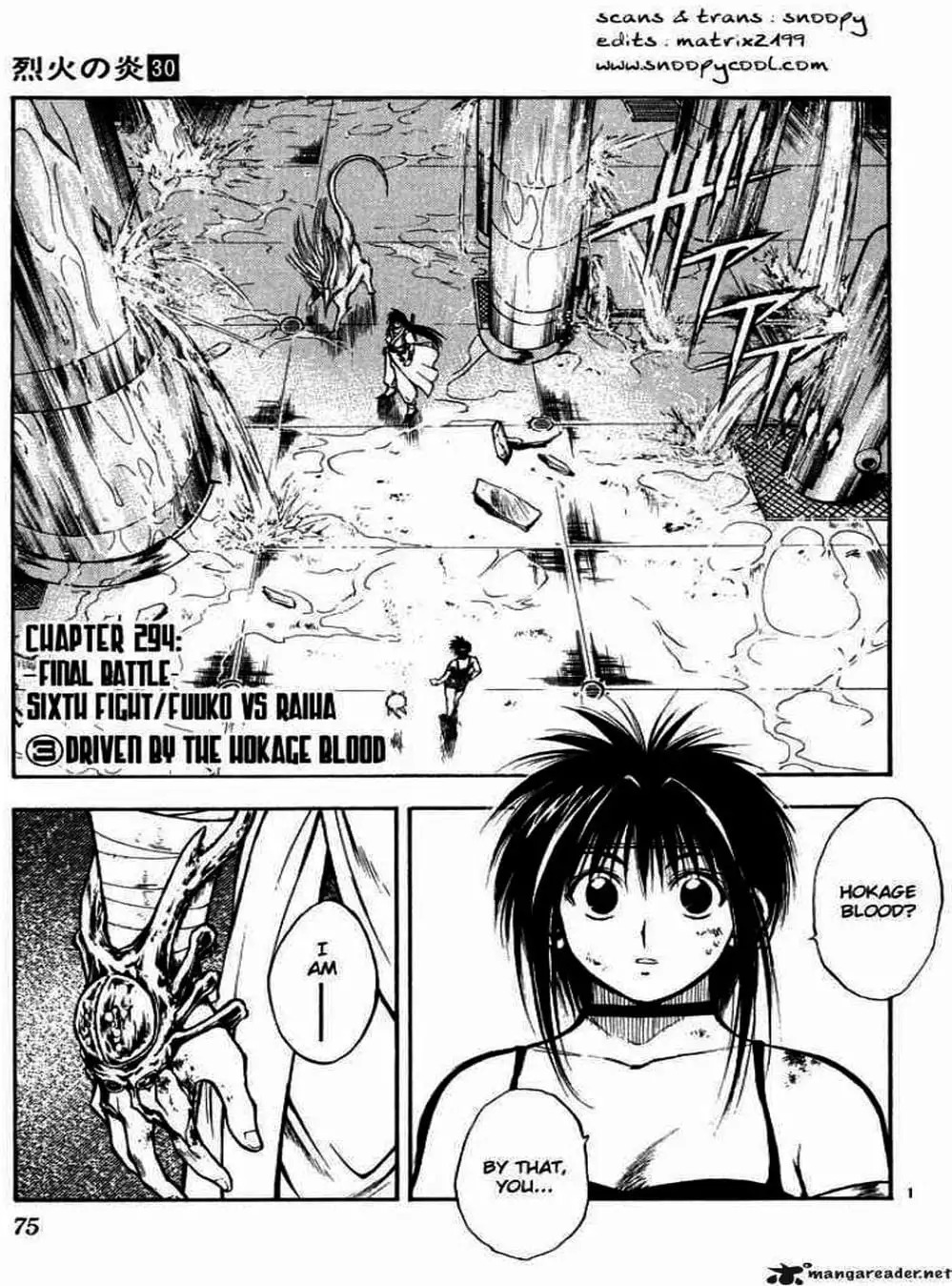 Truyện Tranh Ngọn Lửa Recca - Flame Of Recca trang 9