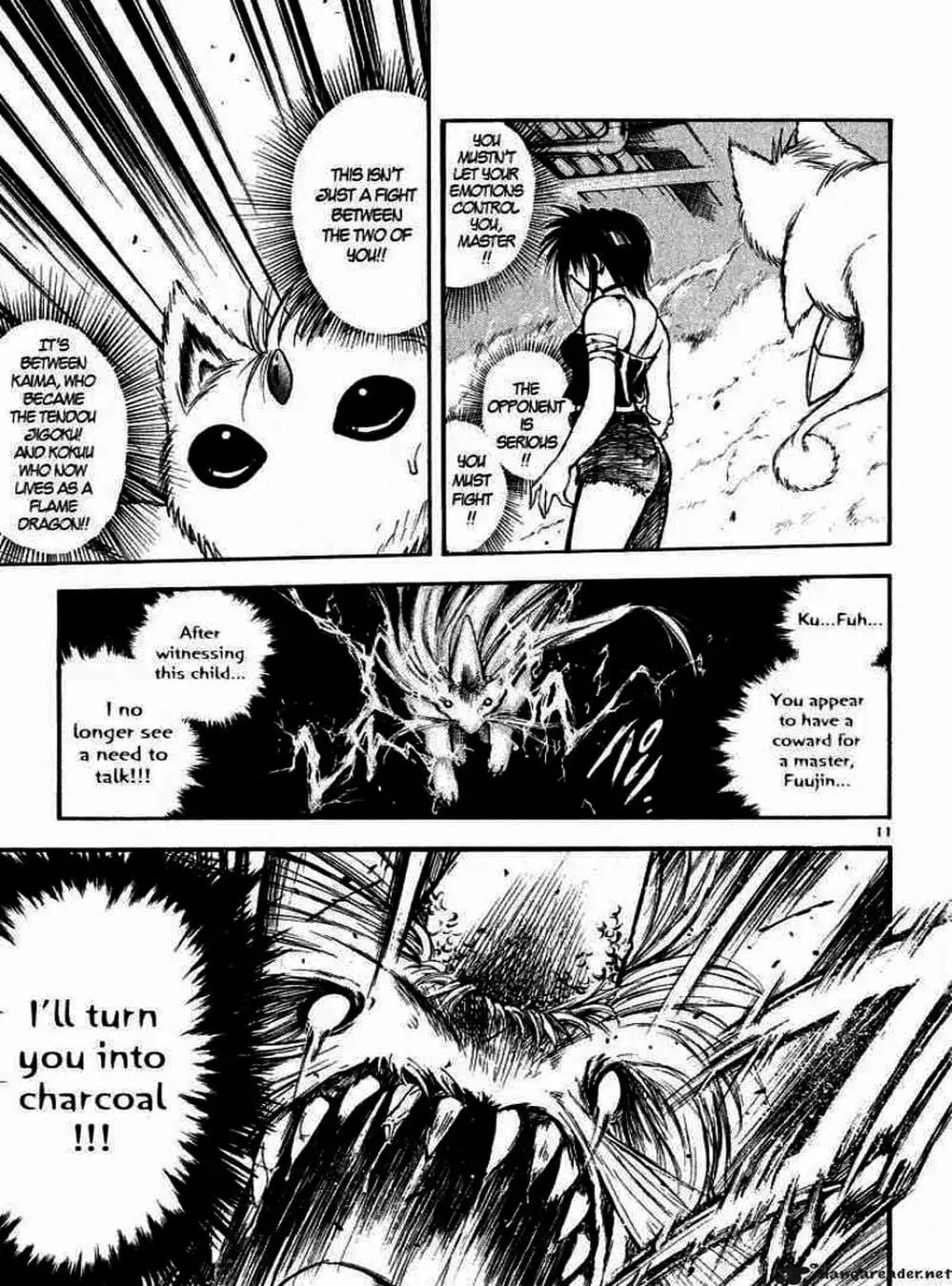 Truyện Tranh Ngọn Lửa Recca - Flame Of Recca trang 9