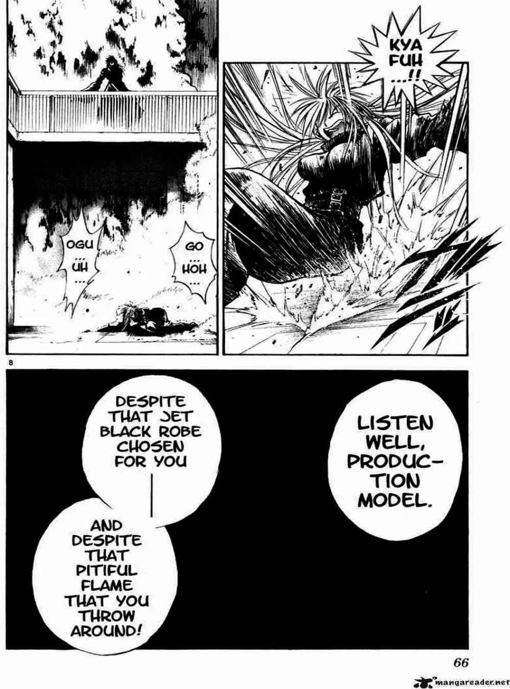 Truyện Tranh Ngọn Lửa Recca - Flame Of Recca trang 9