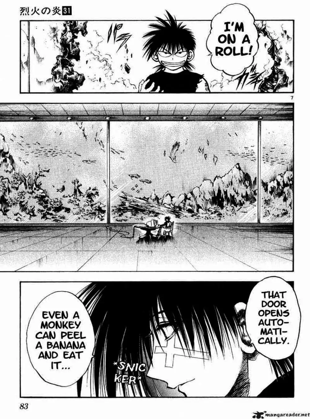 Truyện Tranh Ngọn Lửa Recca - Flame Of Recca trang 9