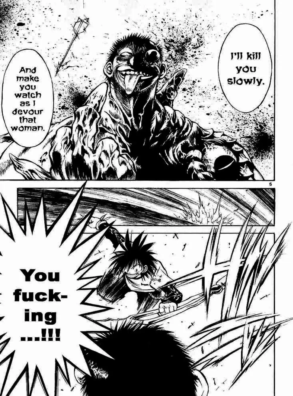 Truyện Tranh Ngọn Lửa Recca - Flame Of Recca trang 9