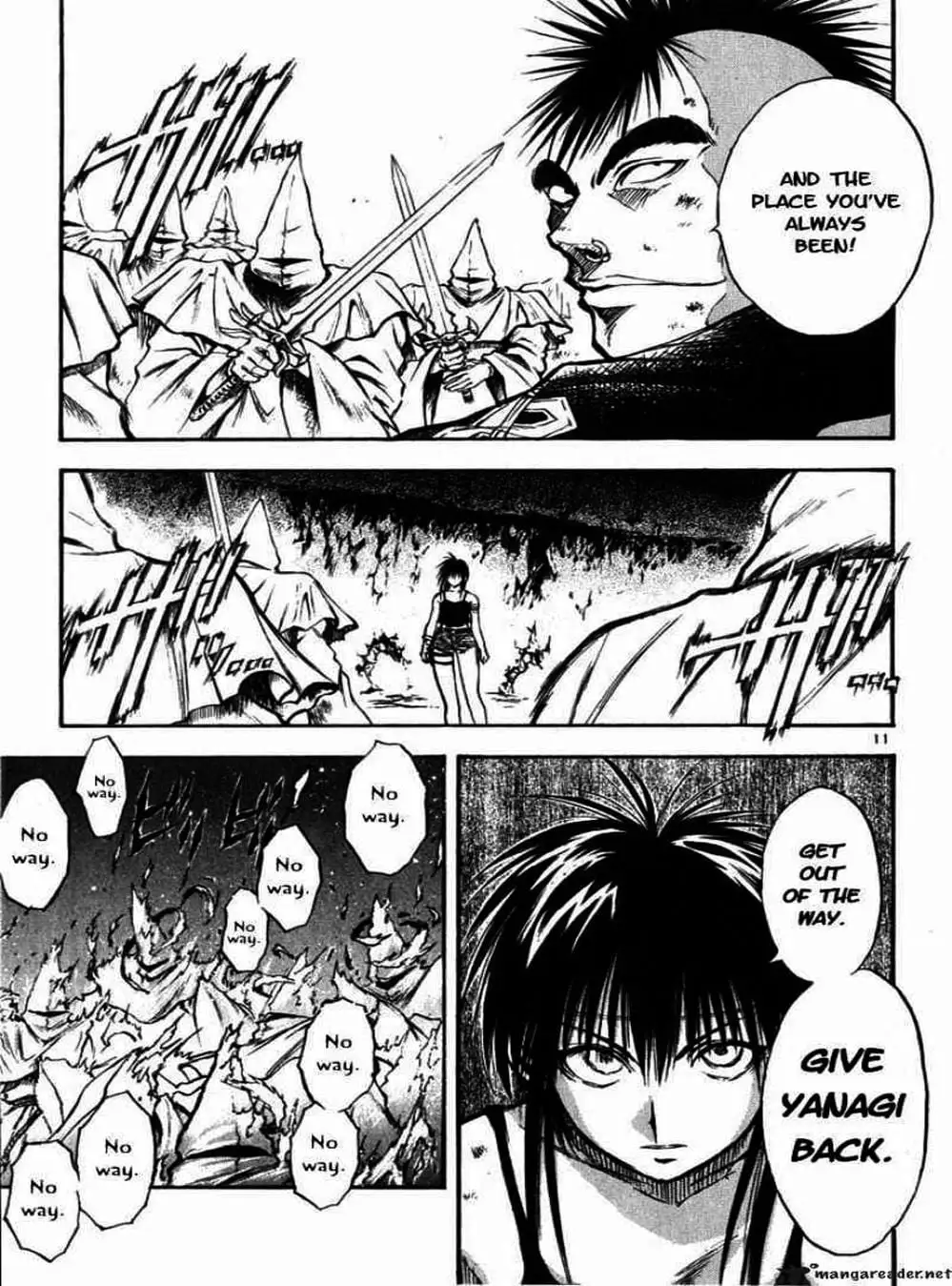 Truyện Tranh Ngọn Lửa Recca - Flame Of Recca trang 9