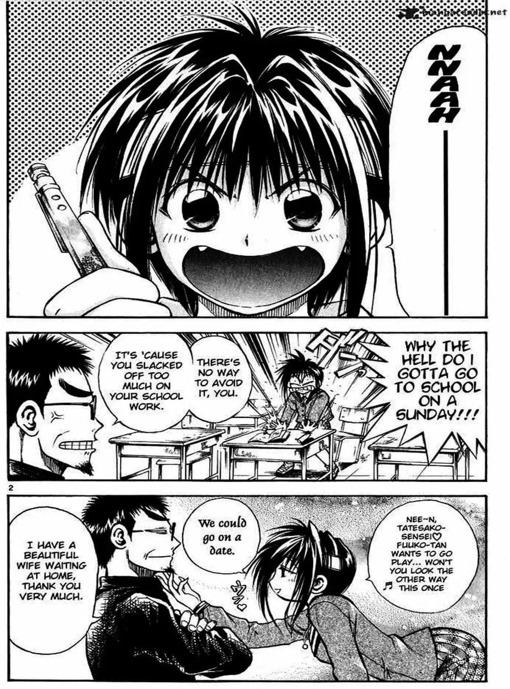 Truyện Tranh Ngọn Lửa Recca - Flame Of Recca trang 9