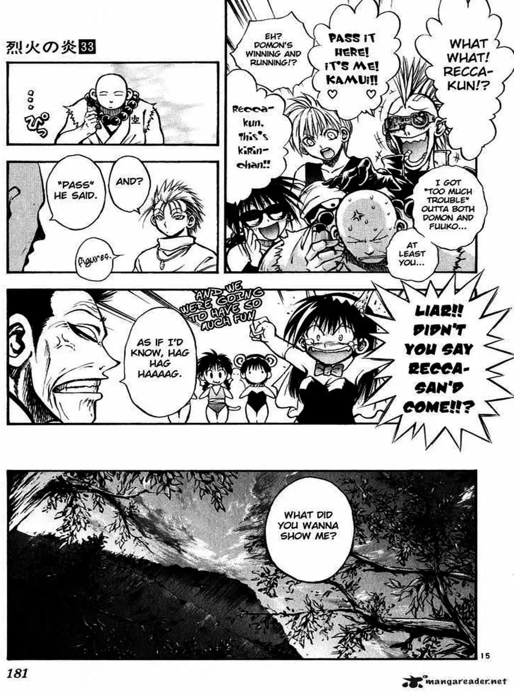 Truyện Tranh Ngọn Lửa Recca - Flame Of Recca trang 9