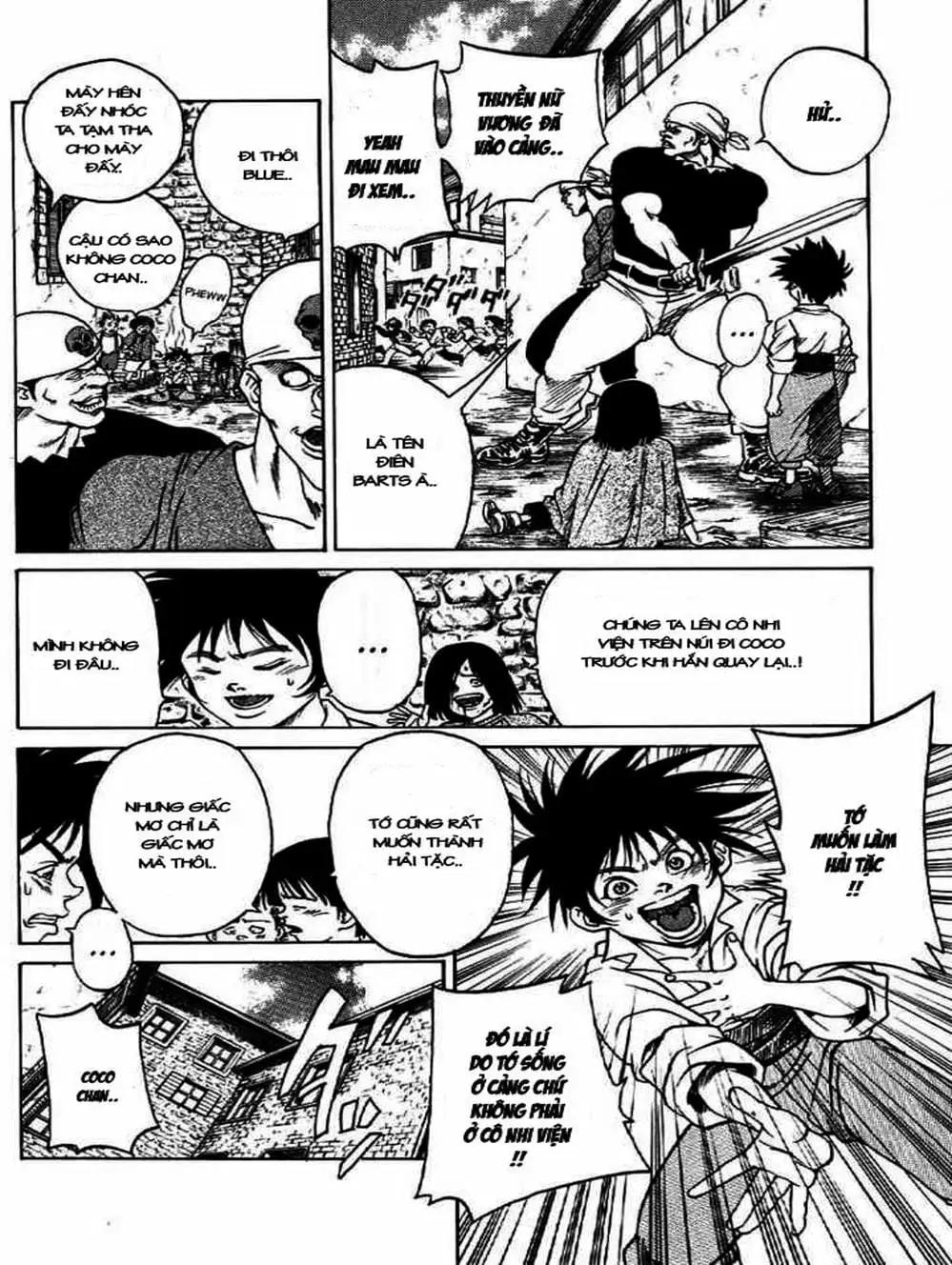 Truyện Tranh Vua Trên Biển - Full Ahead Coco trang 4