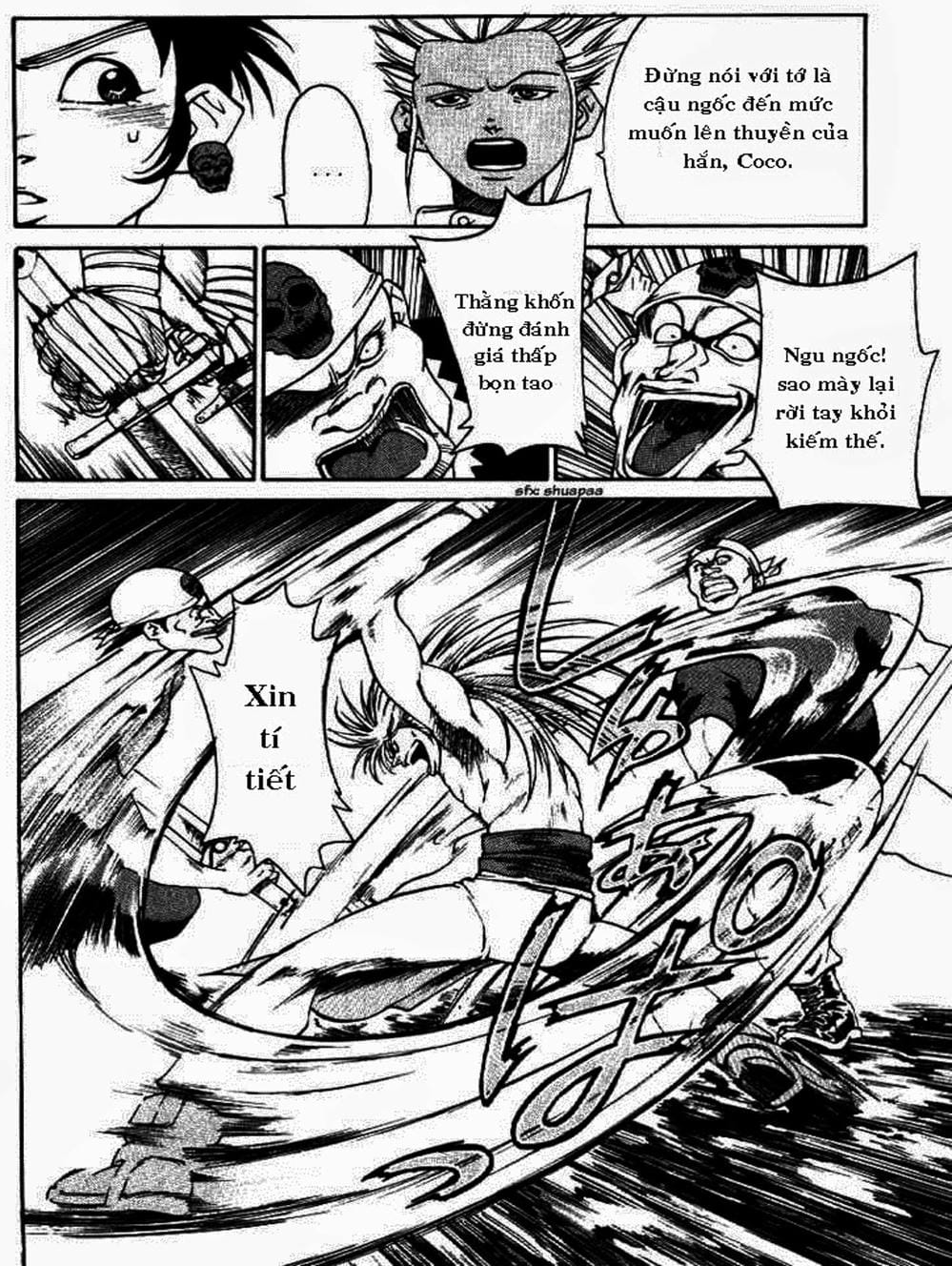 Truyện Tranh Vua Trên Biển - Full Ahead Coco trang 4