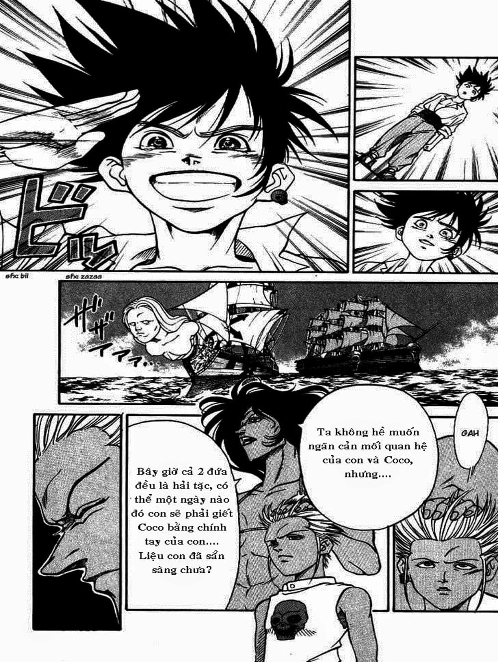 Truyện Tranh Vua Trên Biển - Full Ahead Coco trang 4