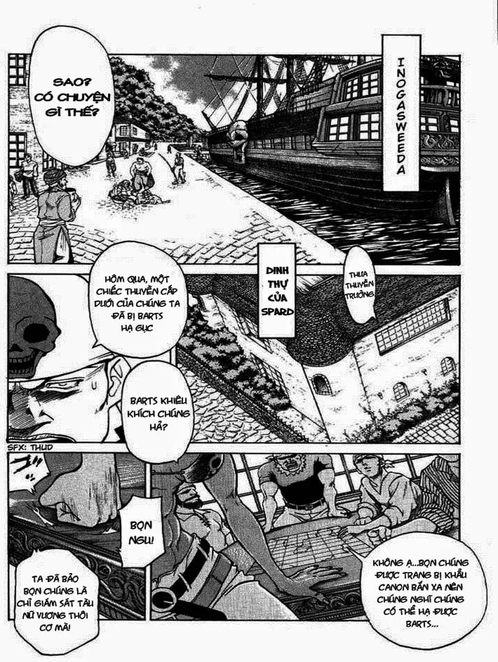 Truyện Tranh Vua Trên Biển - Full Ahead Coco trang 4