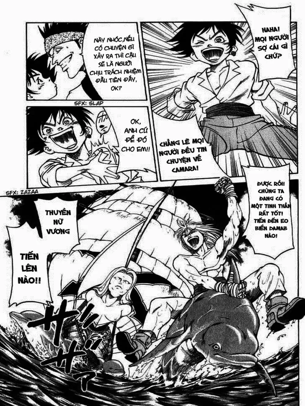 Truyện Tranh Vua Trên Biển - Full Ahead Coco trang 4