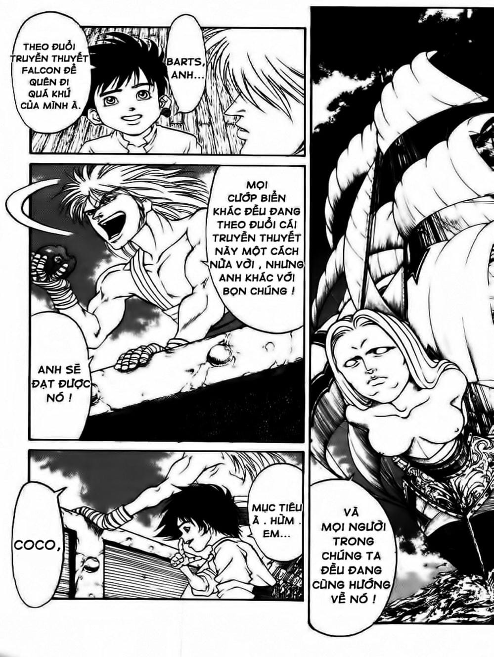 Truyện Tranh Vua Trên Biển - Full Ahead Coco trang 4