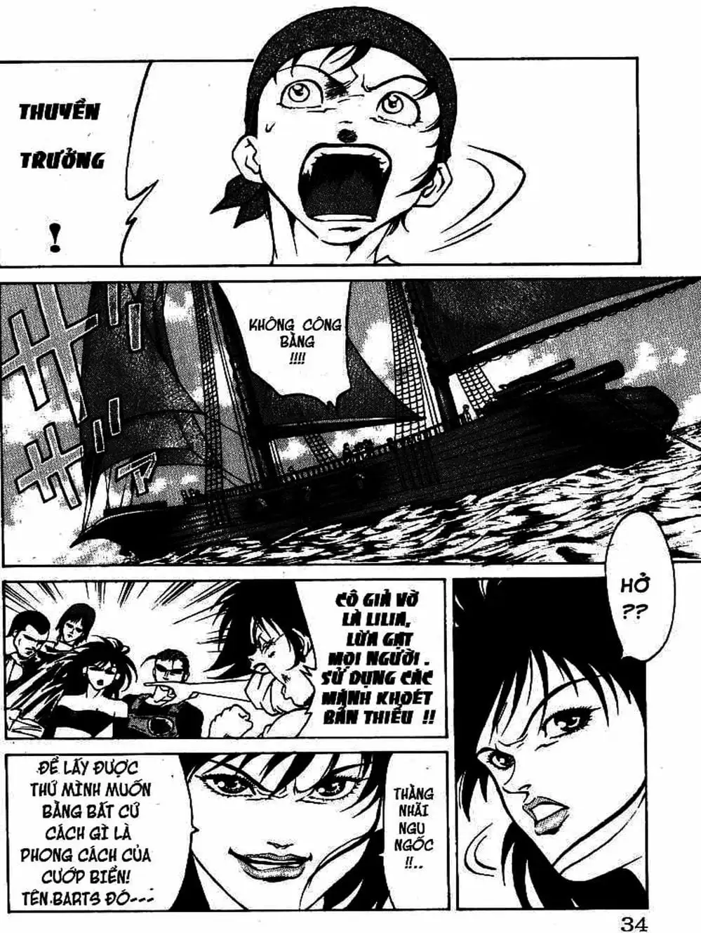 Truyện Tranh Vua Trên Biển - Full Ahead Coco trang 4