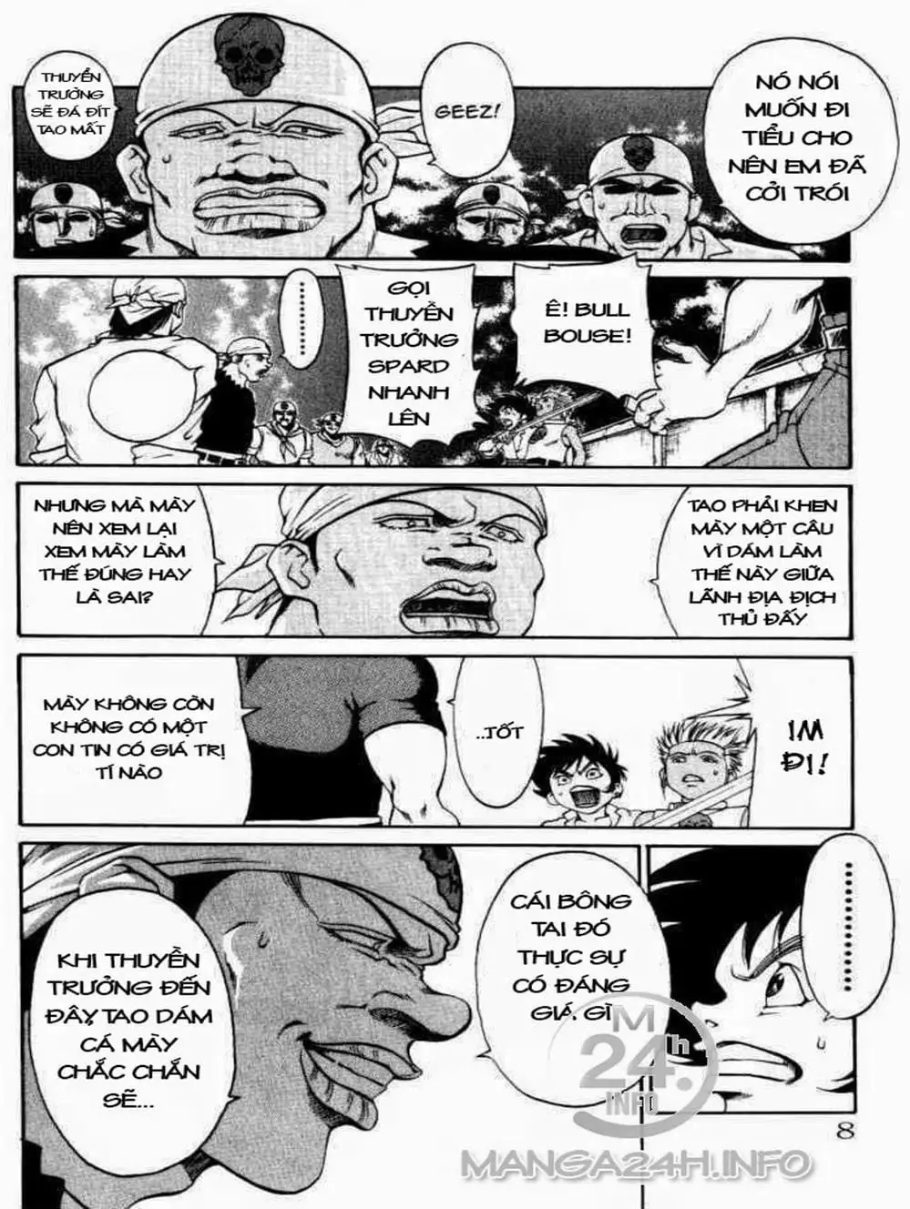 Truyện Tranh Vua Trên Biển - Full Ahead Coco trang 4