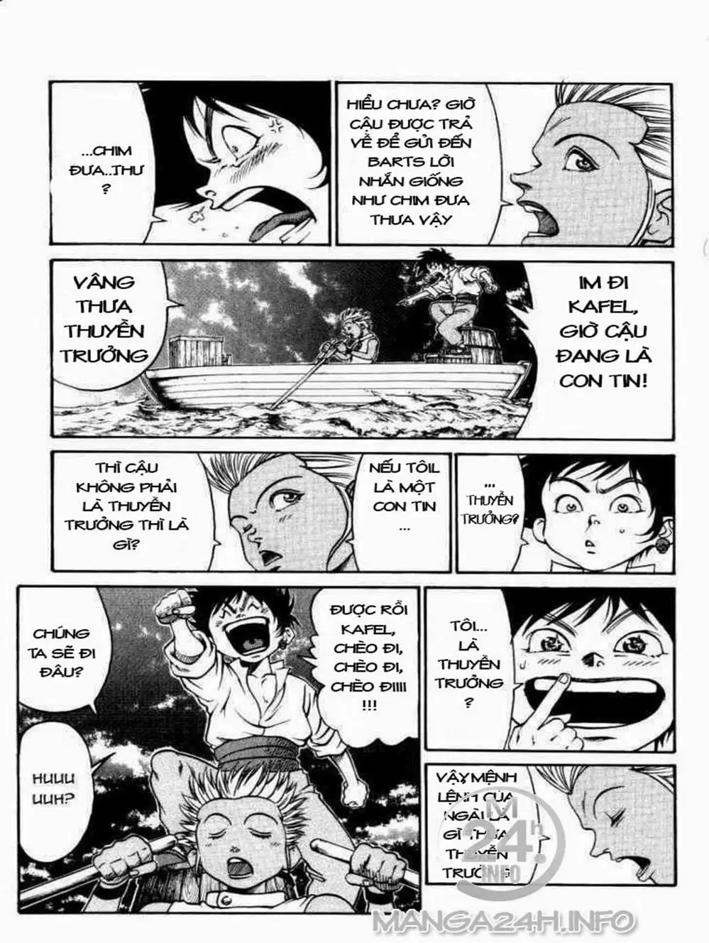 Truyện Tranh Vua Trên Biển - Full Ahead Coco trang 4