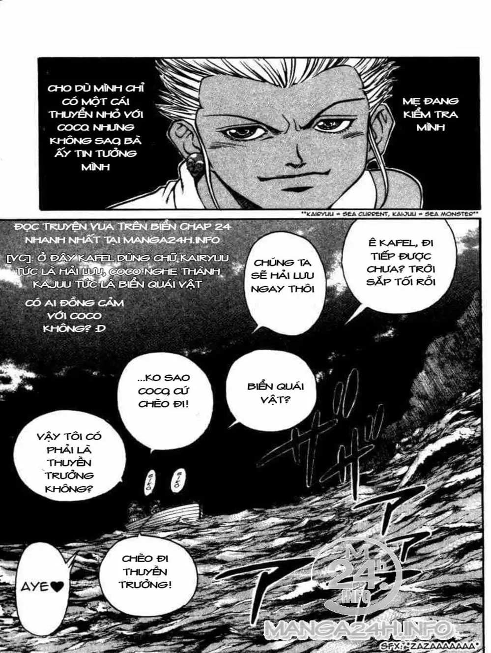 Truyện Tranh Vua Trên Biển - Full Ahead Coco trang 4