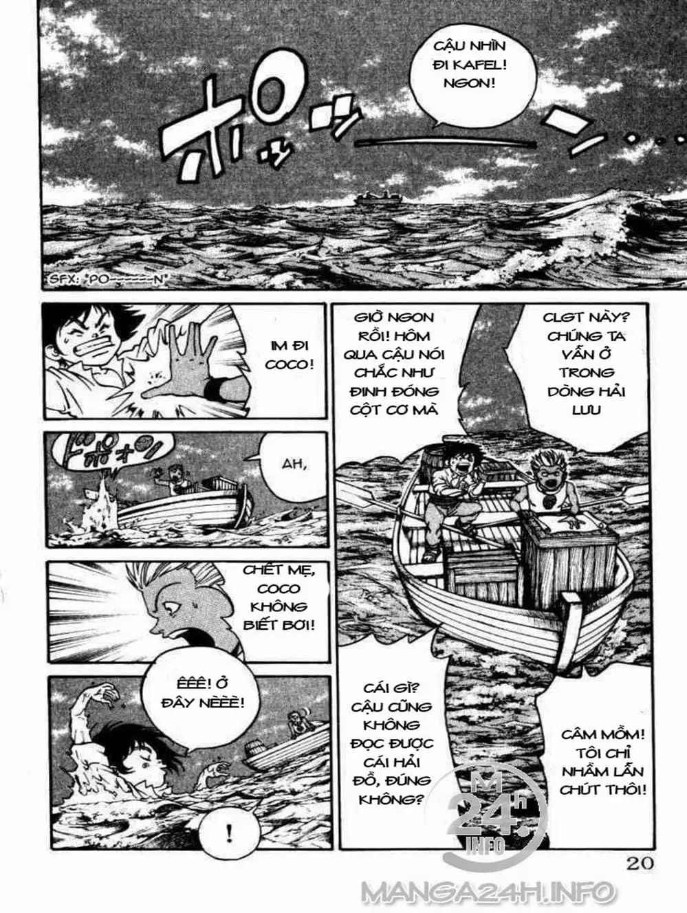 Truyện Tranh Vua Trên Biển - Full Ahead Coco trang 4