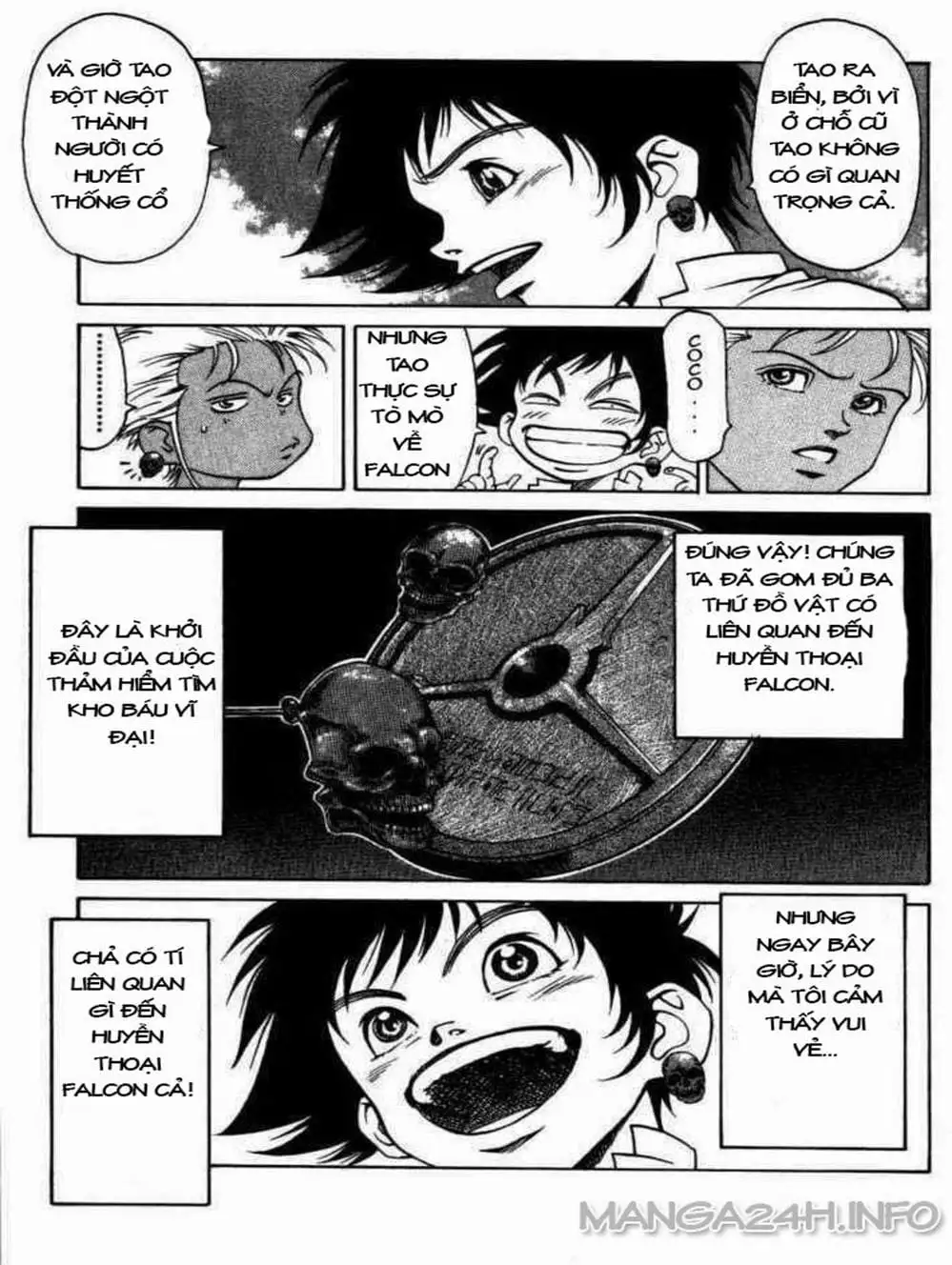 Truyện Tranh Vua Trên Biển - Full Ahead Coco trang 4