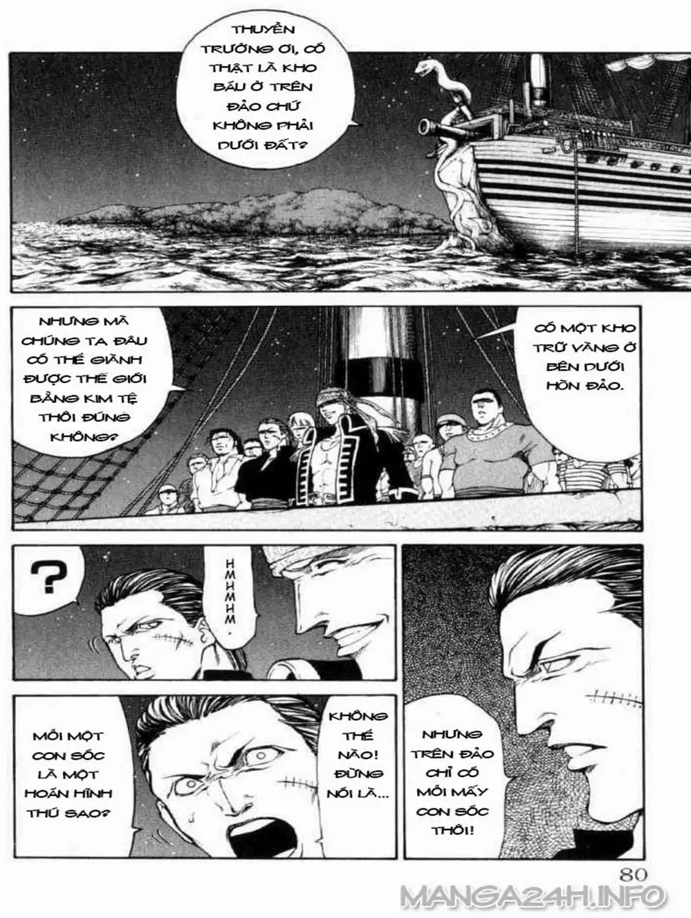 Truyện Tranh Vua Trên Biển - Full Ahead Coco trang 4