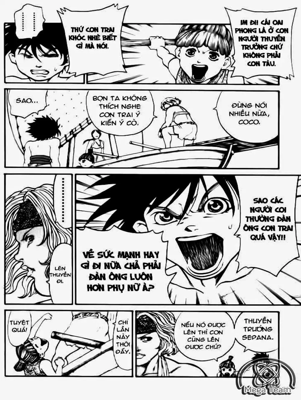 Truyện Tranh Vua Trên Biển - Full Ahead Coco trang 4