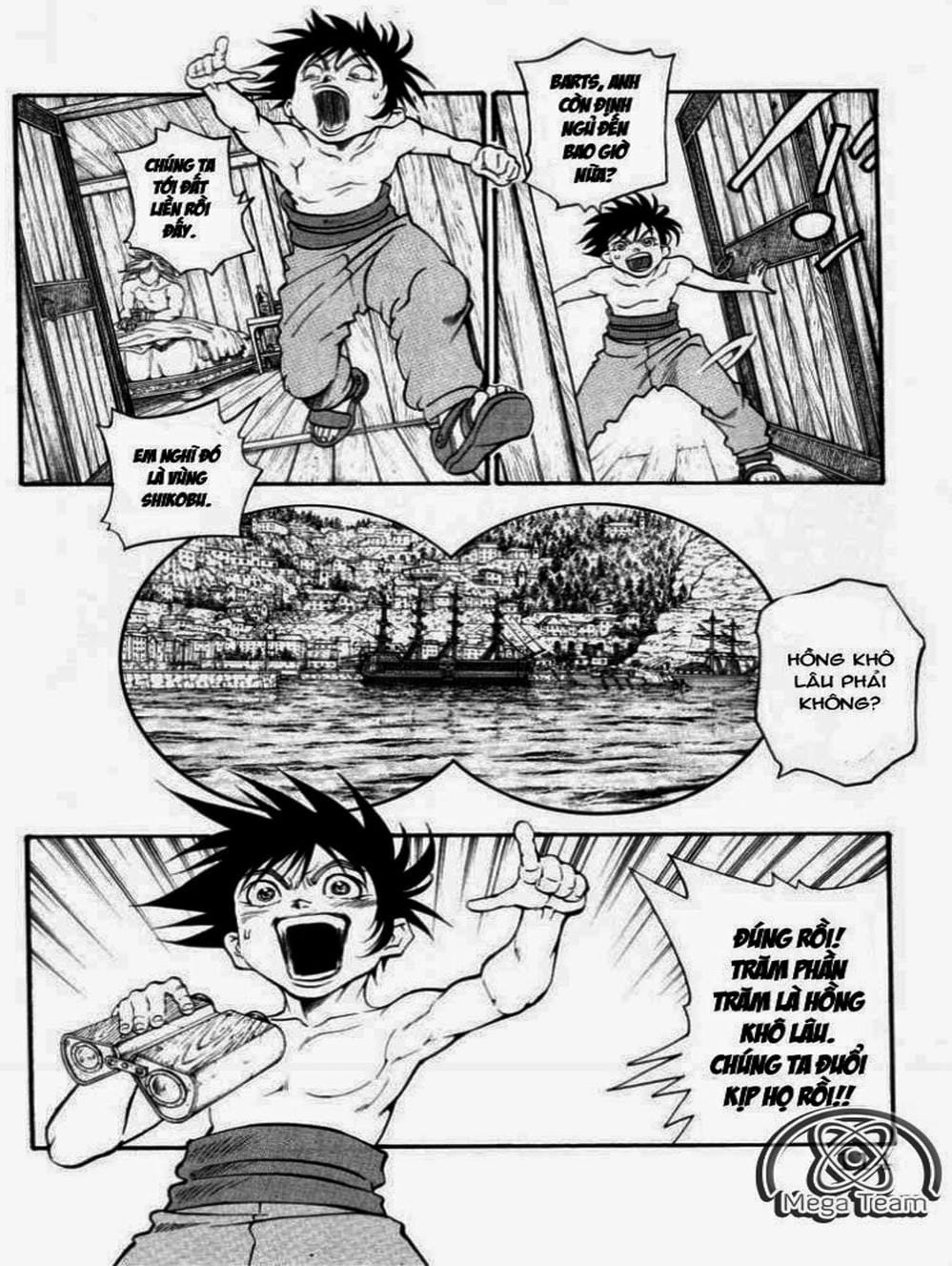 Truyện Tranh Vua Trên Biển - Full Ahead Coco trang 4