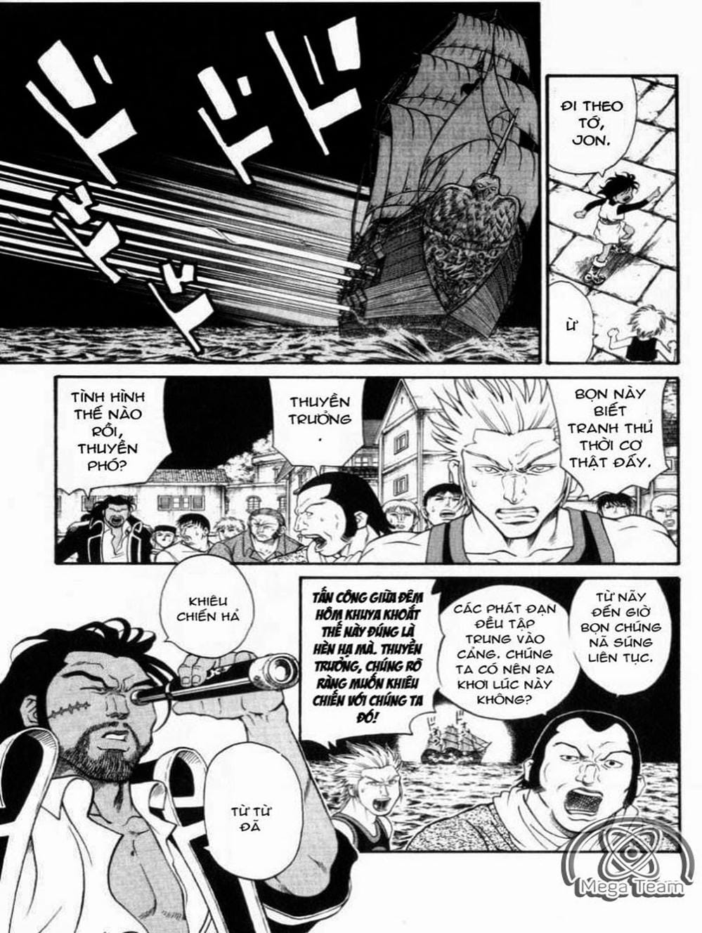Truyện Tranh Vua Trên Biển - Full Ahead Coco trang 4