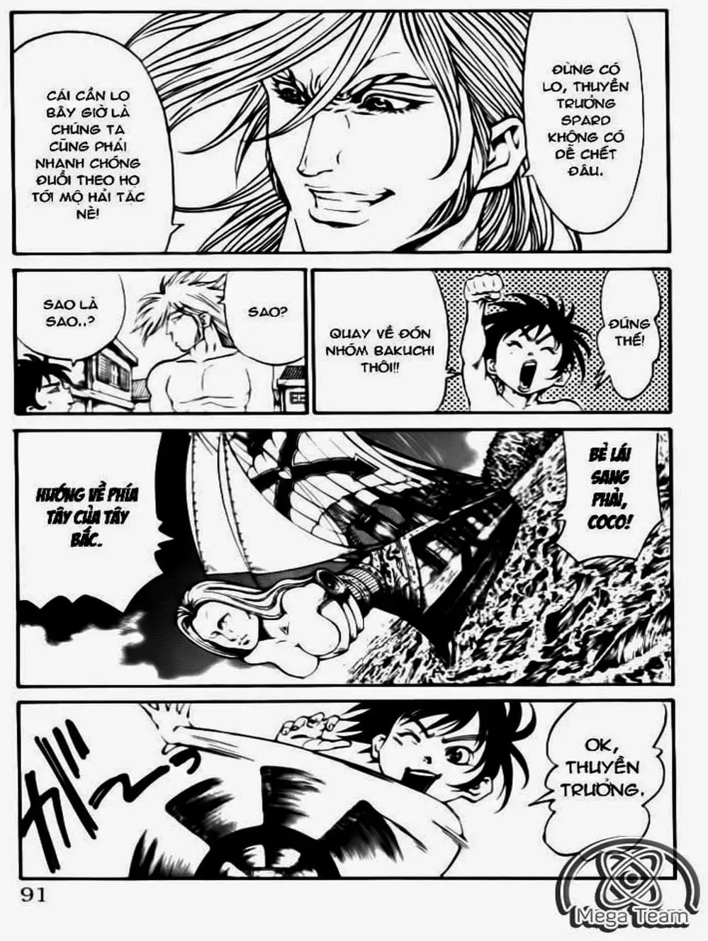 Truyện Tranh Vua Trên Biển - Full Ahead Coco trang 4