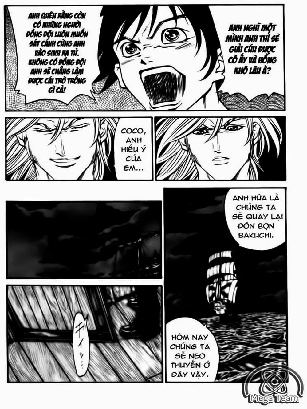 Truyện Tranh Vua Trên Biển - Full Ahead Coco trang 4