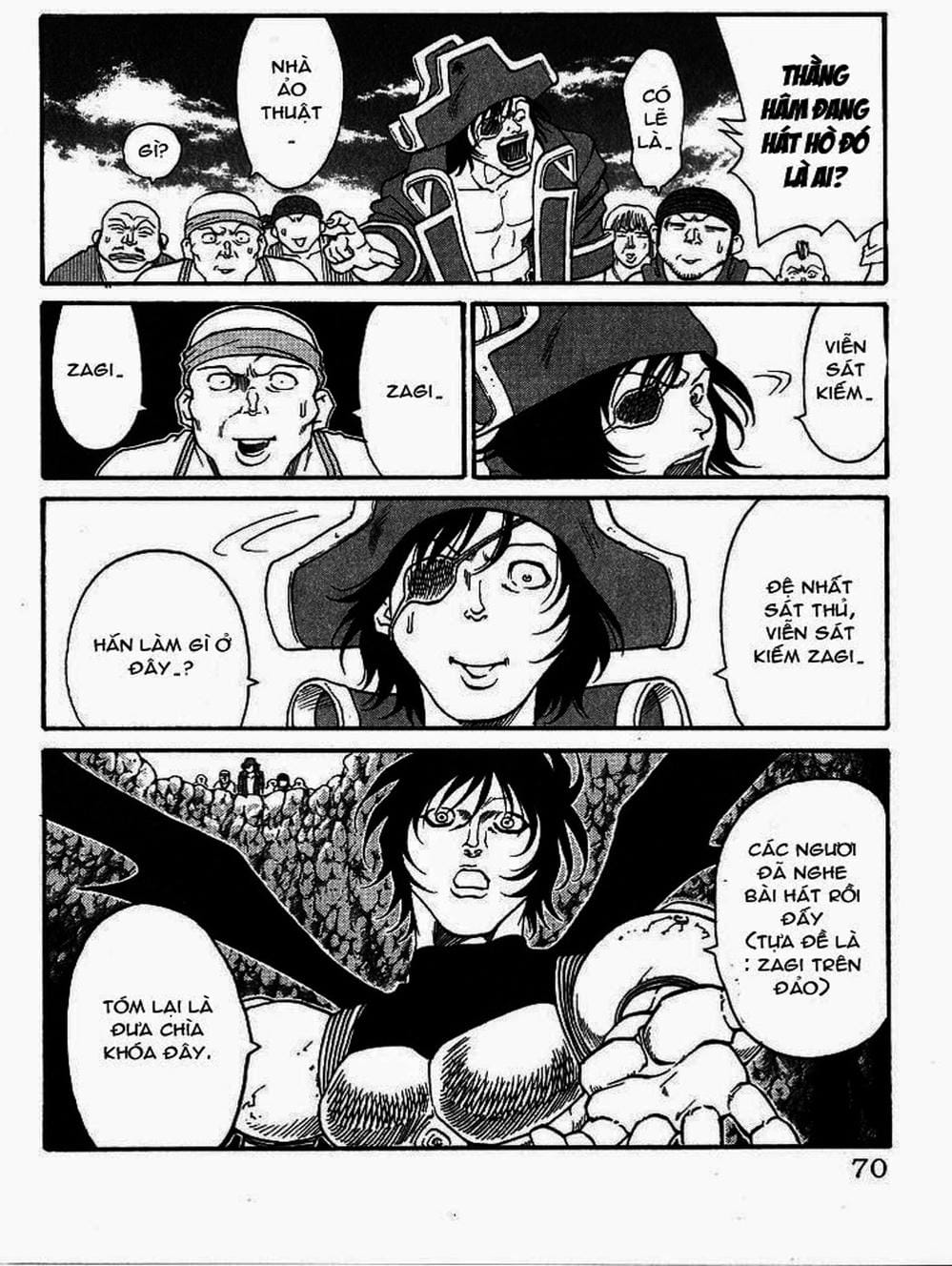 Truyện Tranh Vua Trên Biển - Full Ahead Coco trang 4