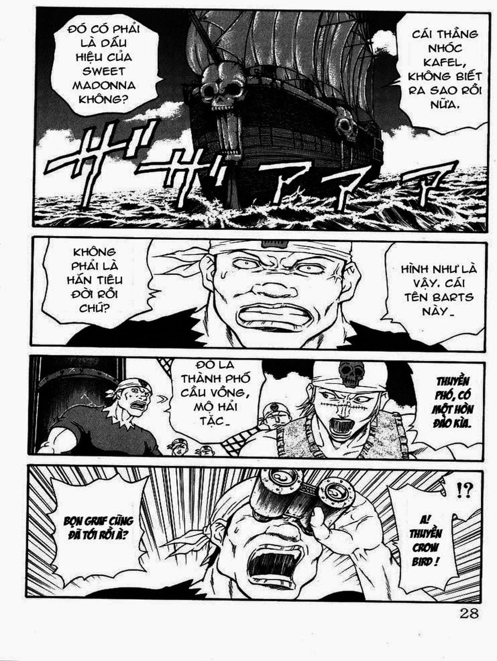 Truyện Tranh Vua Trên Biển - Full Ahead Coco trang 4
