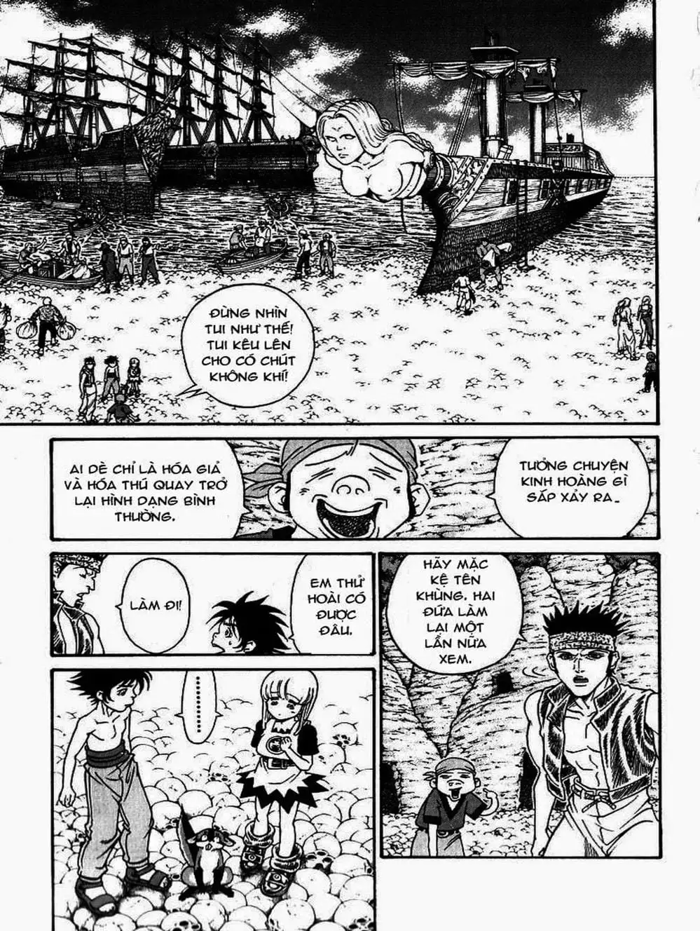 Truyện Tranh Vua Trên Biển - Full Ahead Coco trang 4