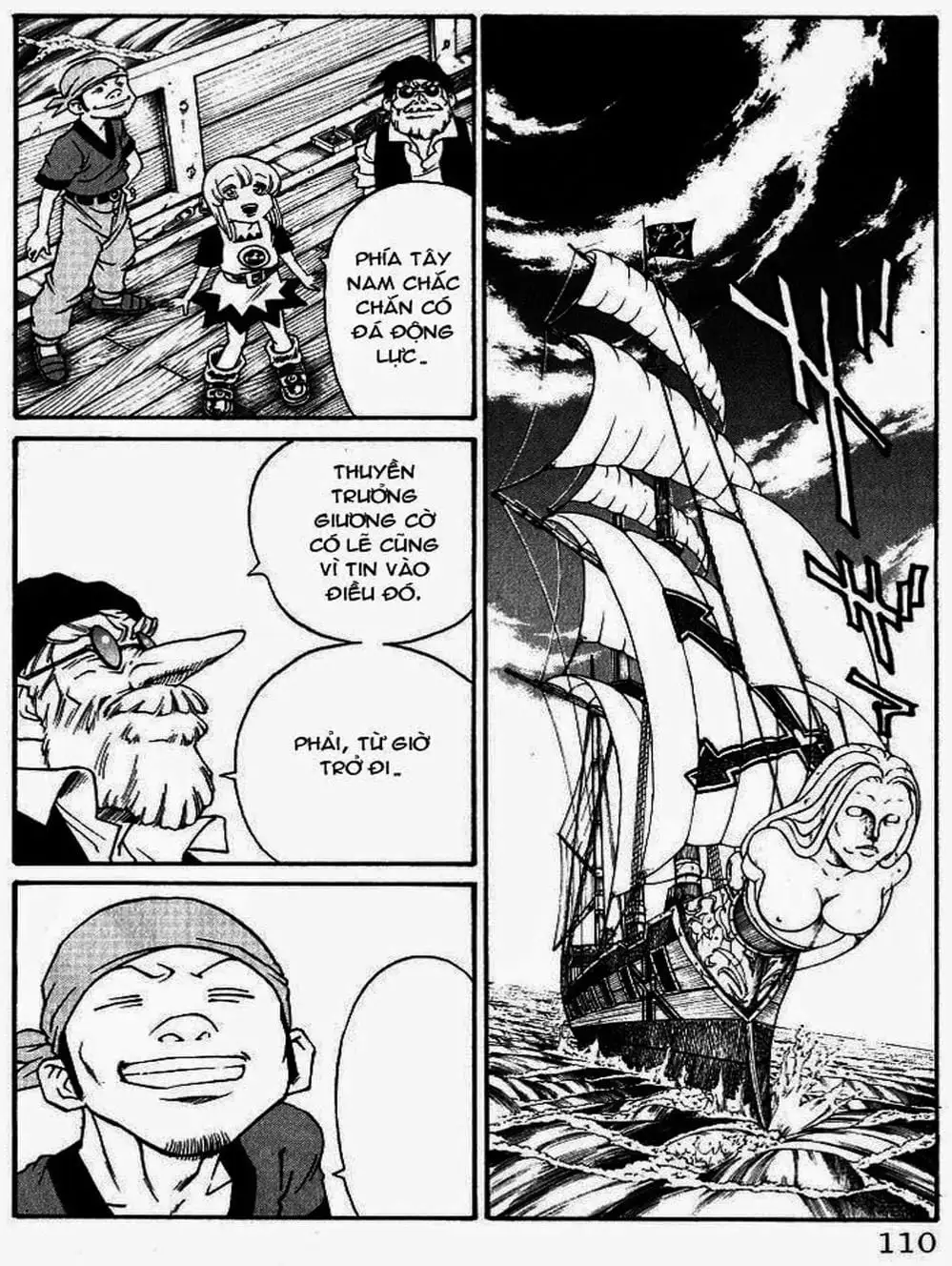 Truyện Tranh Vua Trên Biển - Full Ahead Coco trang 4