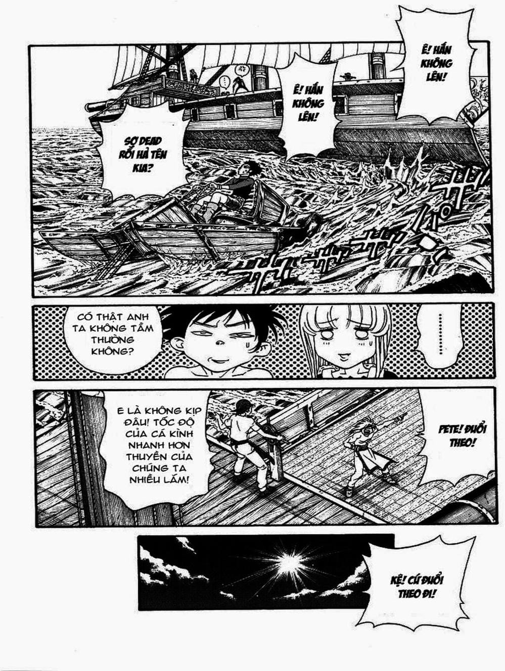 Truyện Tranh Vua Trên Biển - Full Ahead Coco trang 4
