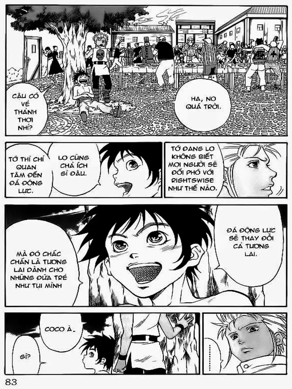 Truyện Tranh Vua Trên Biển - Full Ahead Coco trang 4