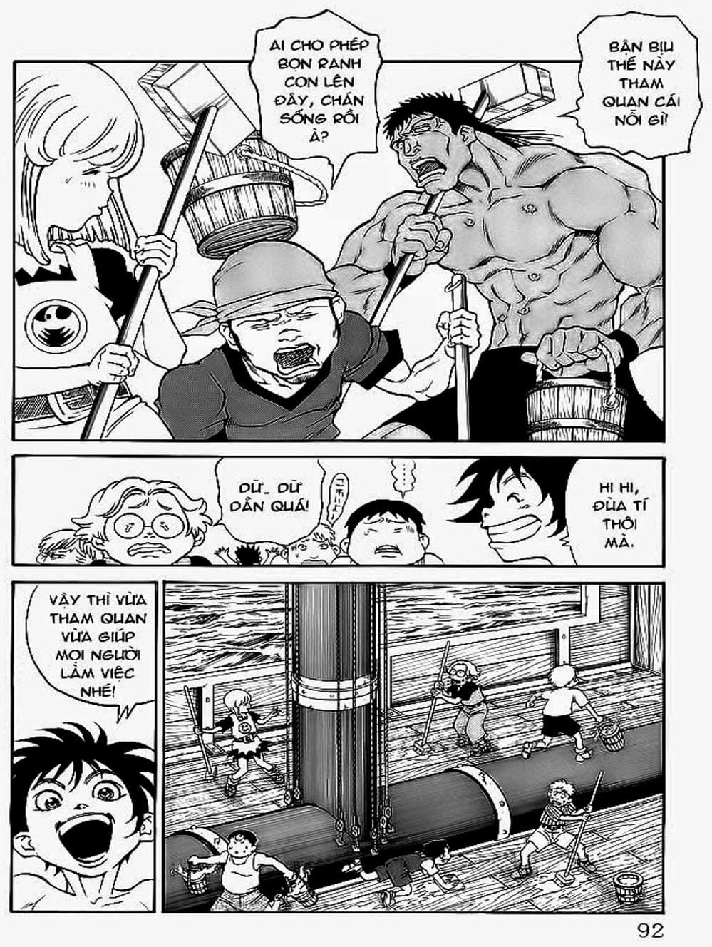 Truyện Tranh Vua Trên Biển - Full Ahead Coco trang 4