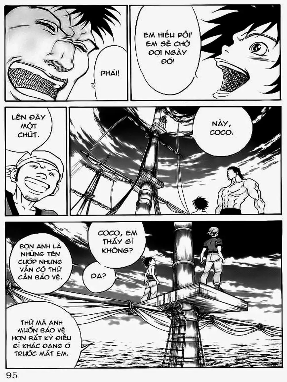 Truyện Tranh Vua Trên Biển - Full Ahead Coco trang 4