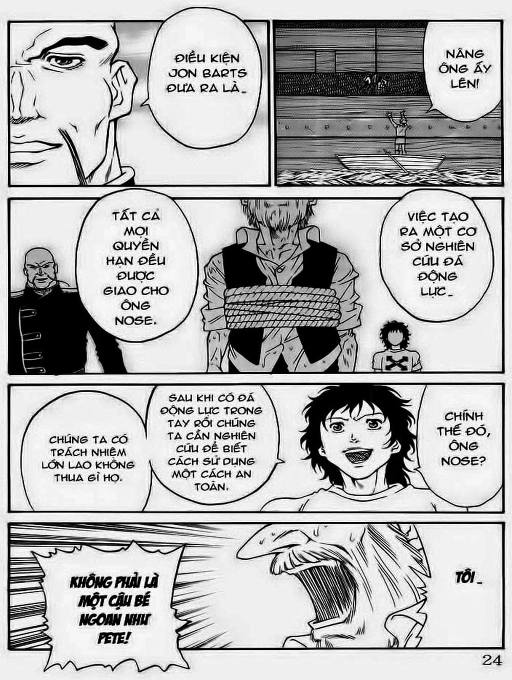 Truyện Tranh Vua Trên Biển - Full Ahead Coco trang 4