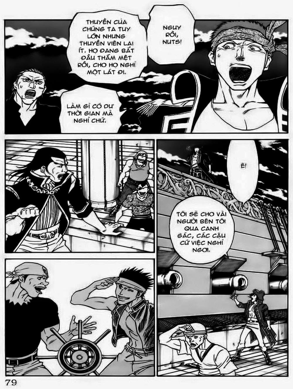 Truyện Tranh Vua Trên Biển - Full Ahead Coco trang 4