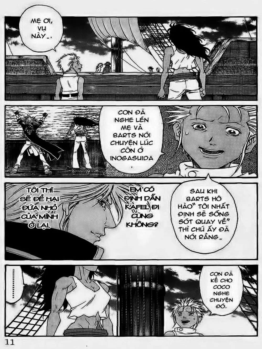 Truyện Tranh Vua Trên Biển - Full Ahead Coco trang 4