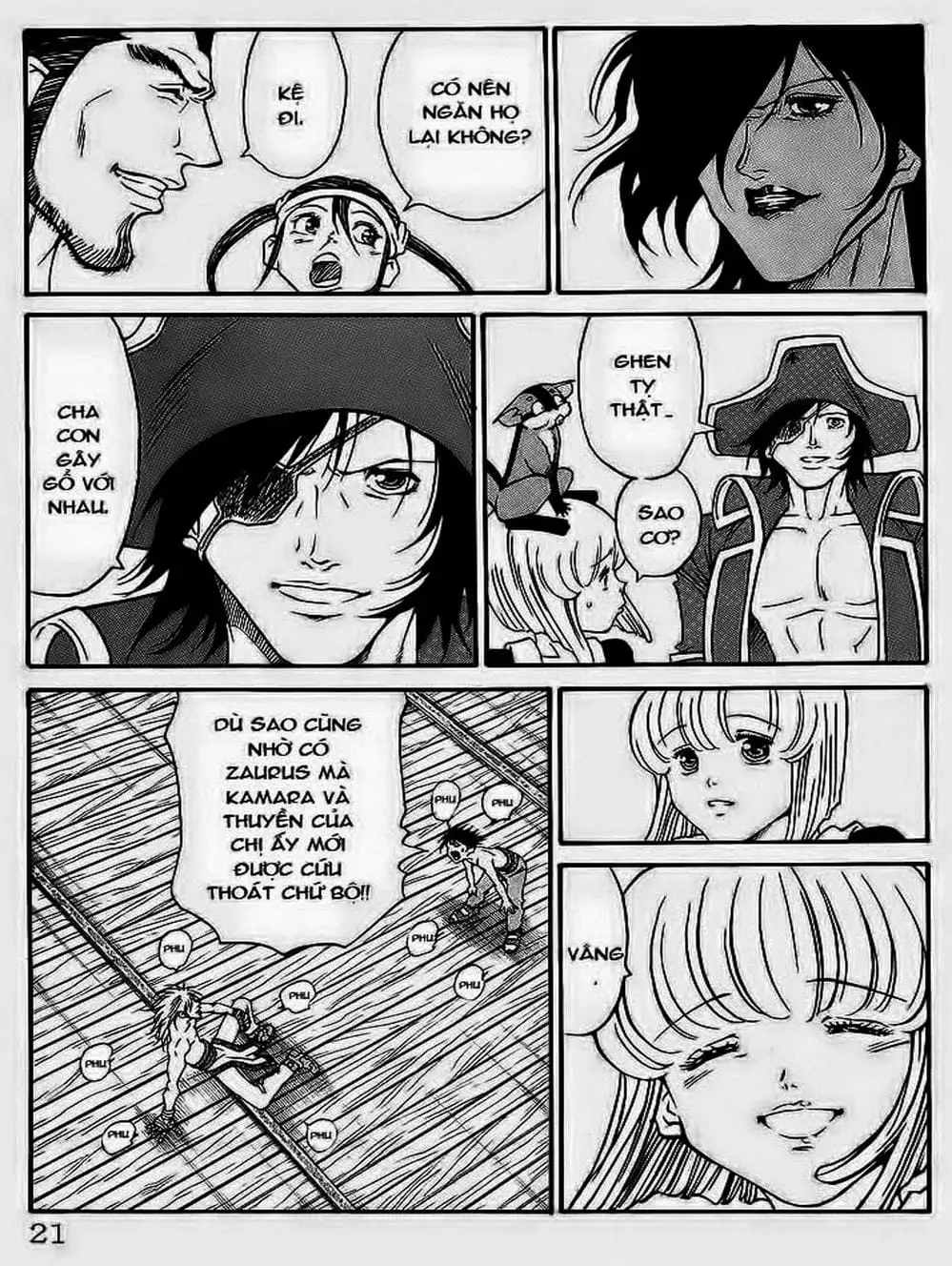 Truyện Tranh Vua Trên Biển - Full Ahead Coco trang 4