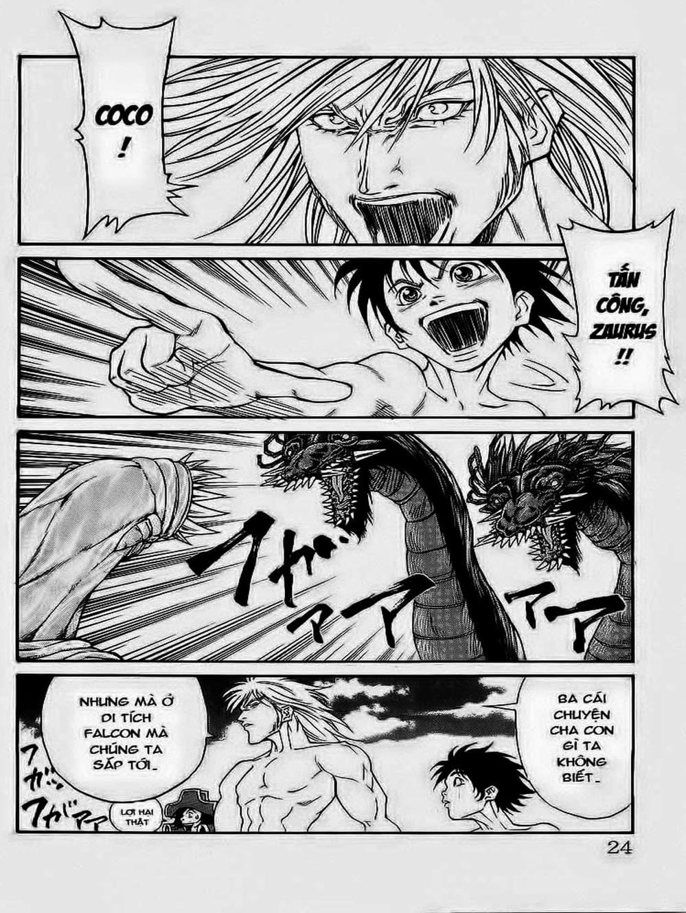 Truyện Tranh Vua Trên Biển - Full Ahead Coco trang 4