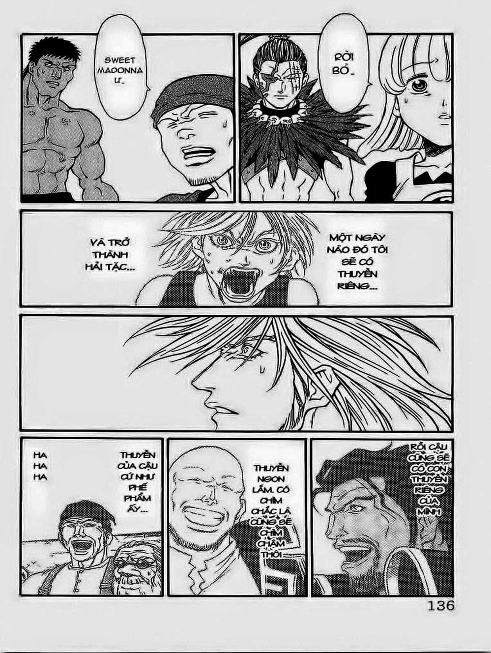 Truyện Tranh Vua Trên Biển - Full Ahead Coco trang 4