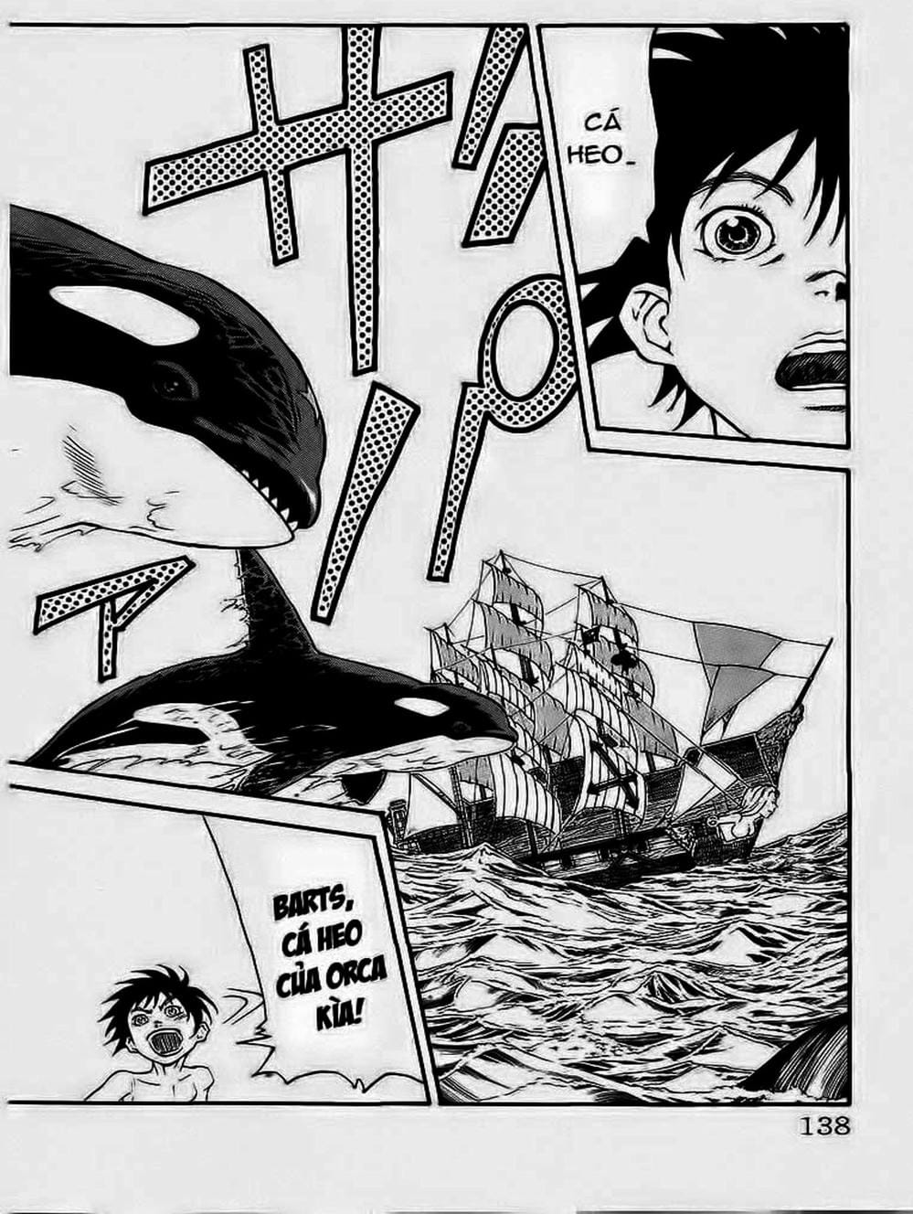 Truyện Tranh Vua Trên Biển - Full Ahead Coco trang 4